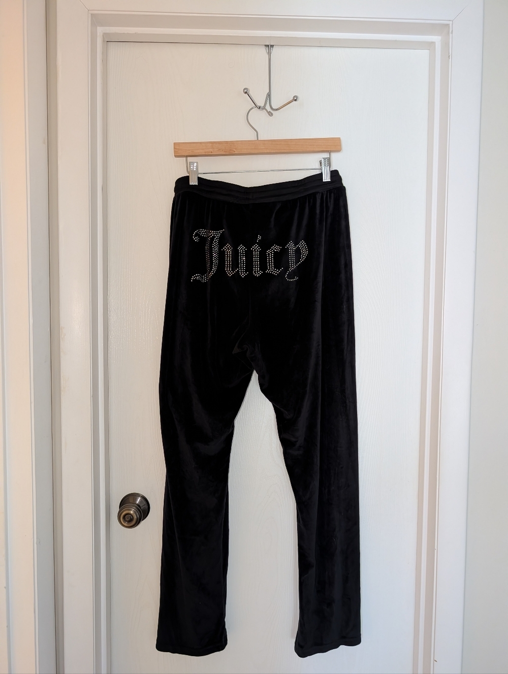 Juicy Couture Size XL Black Loungewear Set